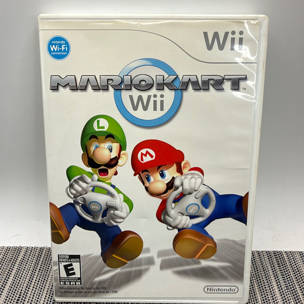 Mario Kart Wii Nintendo Wii Game Complete CIB with Manual Racing Classic